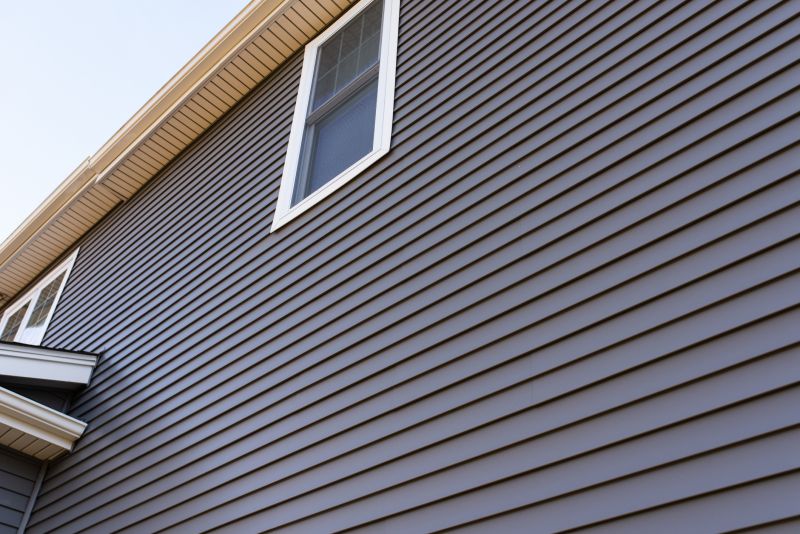 Completed Vinyl Siding Installation